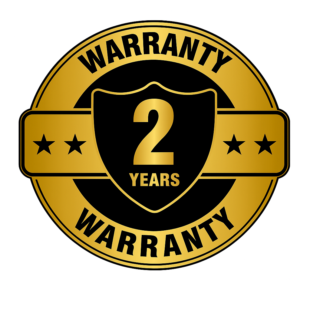 2-Year Warranty